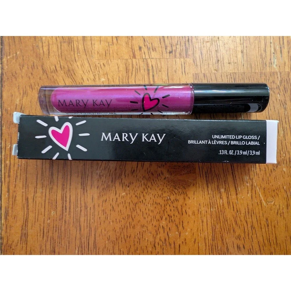 Mary Kay Unlimited Lip Gloss Hopeful Lilac Brilliant Liquid 0.13 fl oz 169301